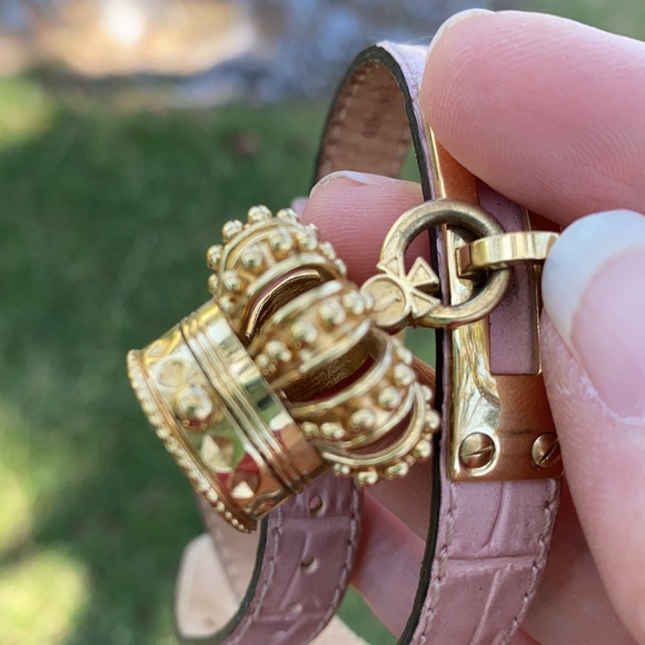 Juicy Couture Crown Watch CHARM Leather bracelet - Picture 7 of 15